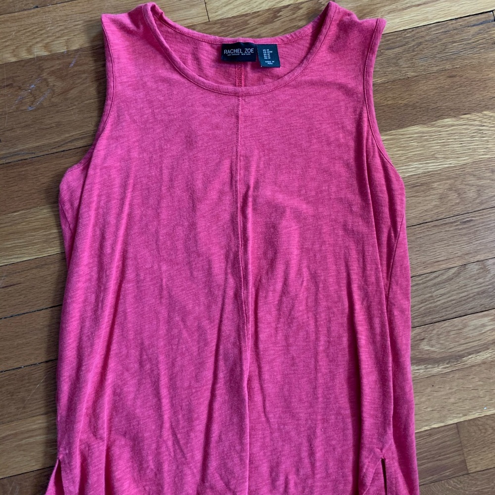Red tank top